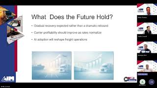 Aim Webinar: Trucking in Transition Navigating Freight, Driver and Risk Challenges