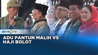 Adu Pantun Malih vs Haji Bolot, Presiden Joko Widodo Terkekeh