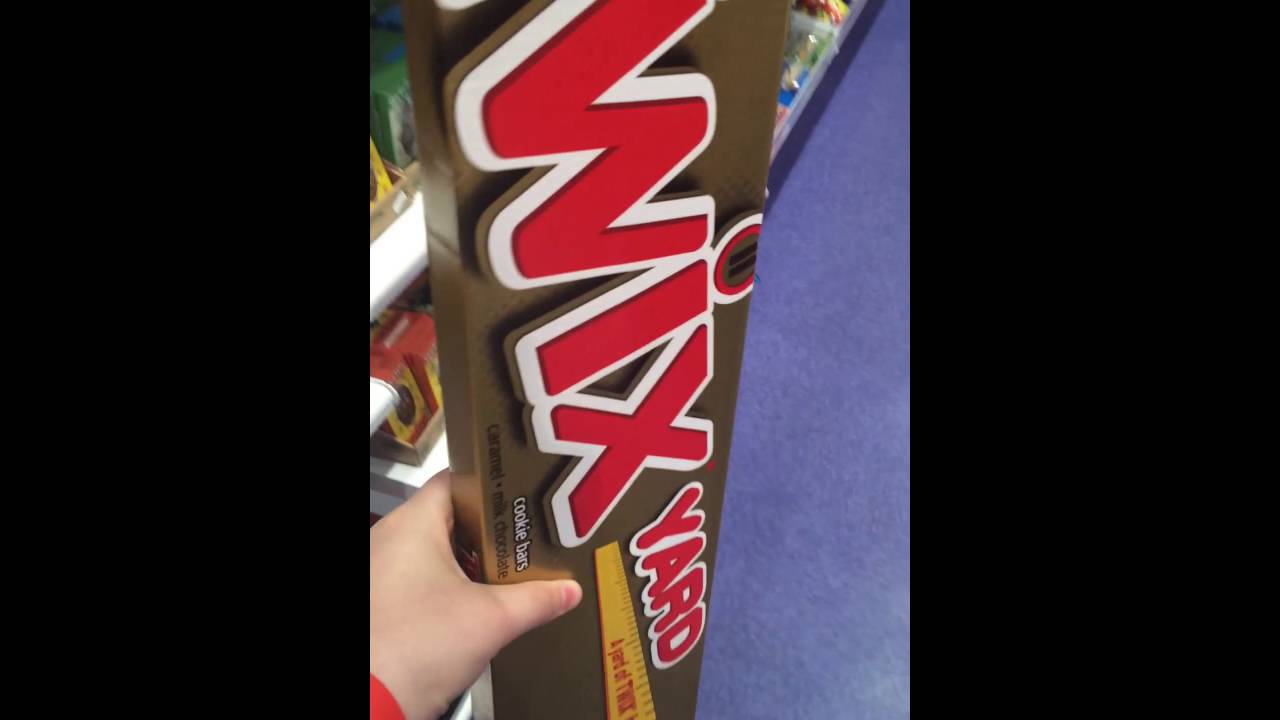 3 FOOT LONG TWIX BAR! YouTube