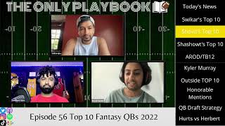 2022 Top 10 Fantasy Quarterbacks