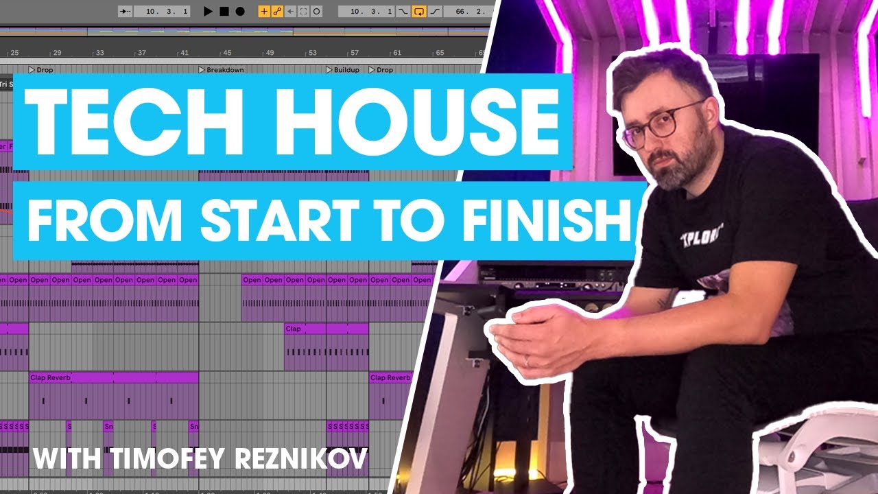 🔥 How To Make Tech House in Ableton Live [1 Hour Tutorial From Start To