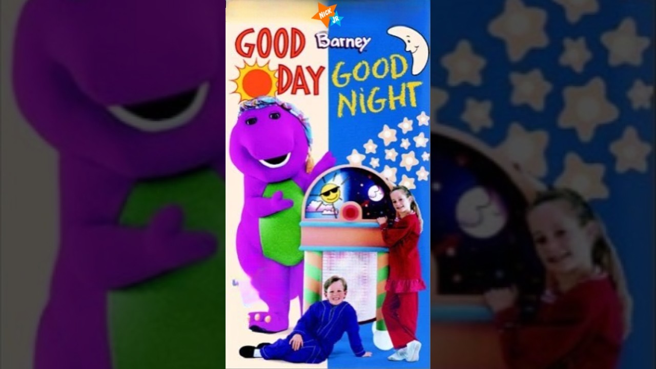 Barneys Good Day Good Night 1997 Vhs Paramountnick Jr Version 