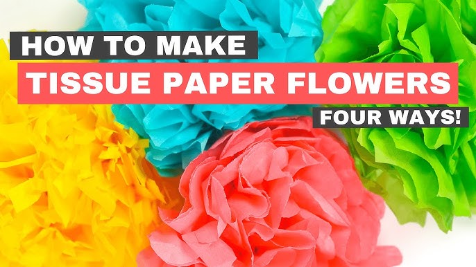 10cm20cm & 30cm Tissue Paper Flowers Large Tissue Paper -   Tissue  paper flowers, Paper flowers, Tissue paper decorations