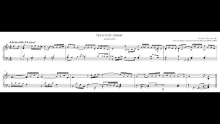 Dietrich Buxtehude - Suite in D minor, BuxWV 233. {w/ score.}