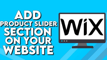 How To Add Product Slider Section To Your Website Home Page on Wix