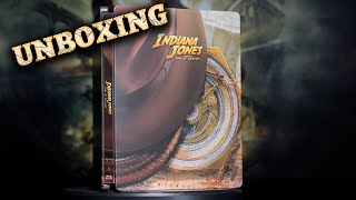 Indiana Jones The Dial Of Destiny Steelbook Unboxing