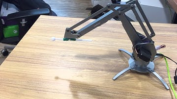 uArm hitting 7 different points