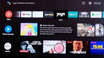 Nvidea Shield TV with DIG, Netflix, Amazon Video, Mediatheken