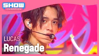 [SOLO HOT DEBUT] 루카스(LUCAS) - Renegade l Show Champion l EP.512 l 240403 Resimi