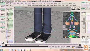 Animation School -- AnimSchool Malcolm Rig Demo, Part 1