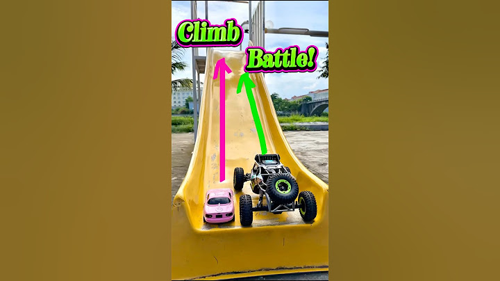 Big vs Small RC Car – Who Climbs Faster?.