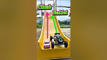 Big vs Small RC Car – Who Climbs Faster?.