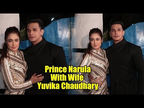 Prince Narula And Wife Yuvika At Dabboo Ratnani 2019 Calendar Launch | Photoshoot