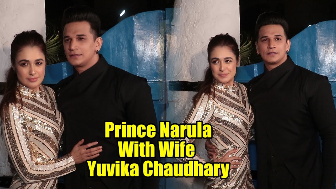 Prince Narula And Wife Yuvika At Dabboo Ratnani 2019 Calendar Launch | Photoshoot