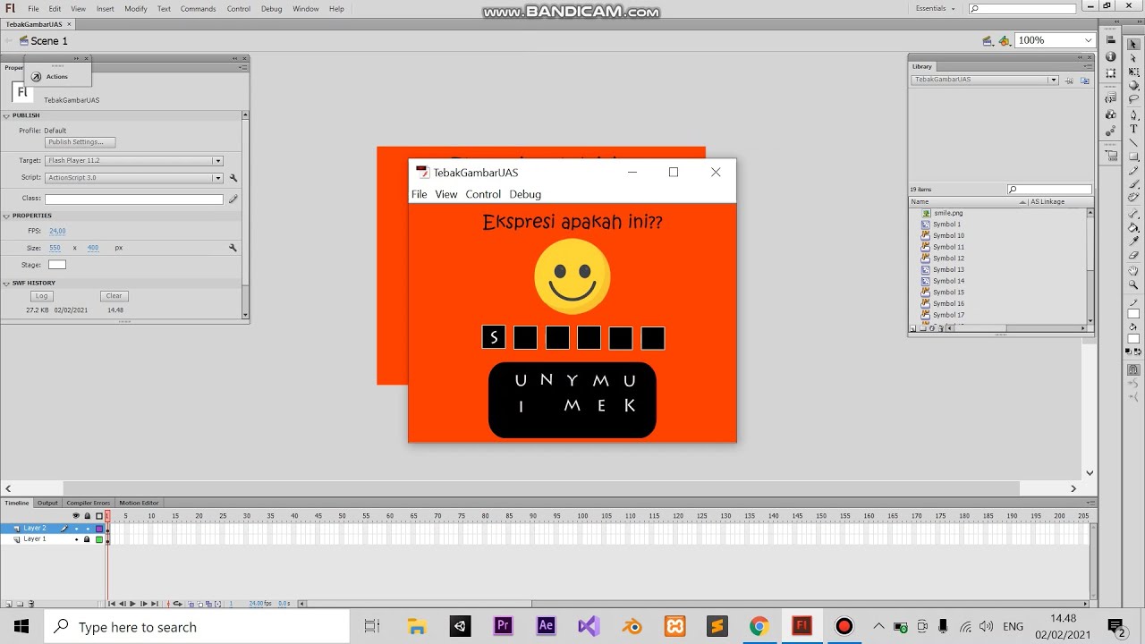 Action Script 3.0 "TebakGambarTutorial" - YouTube