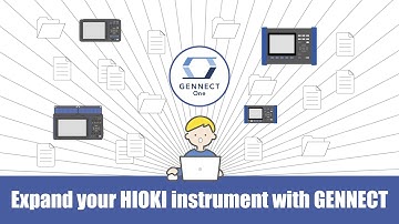 Expand your HIOKI instrument with GENNECT One