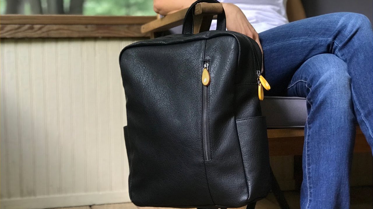 Lenox Vegan Leather Backpack
