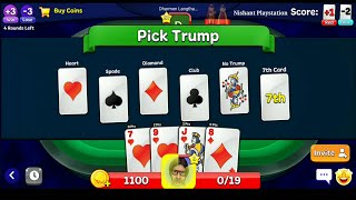 Card 29 game kaise khele | 29 card game online multiplayer | How to play cards | 4 player card games screenshot 2