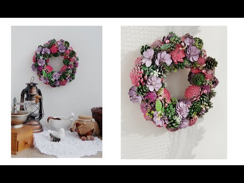 Video: How To Make A Lingonberry Choux Wreath