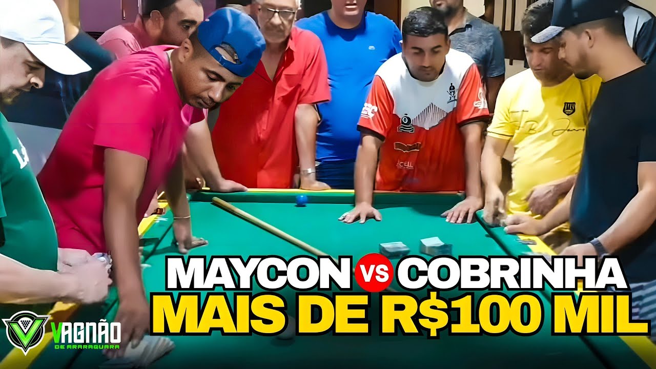 O MELHOR JOGO SA HISTÓRIA ENTRE COBRINHA E MAYCON