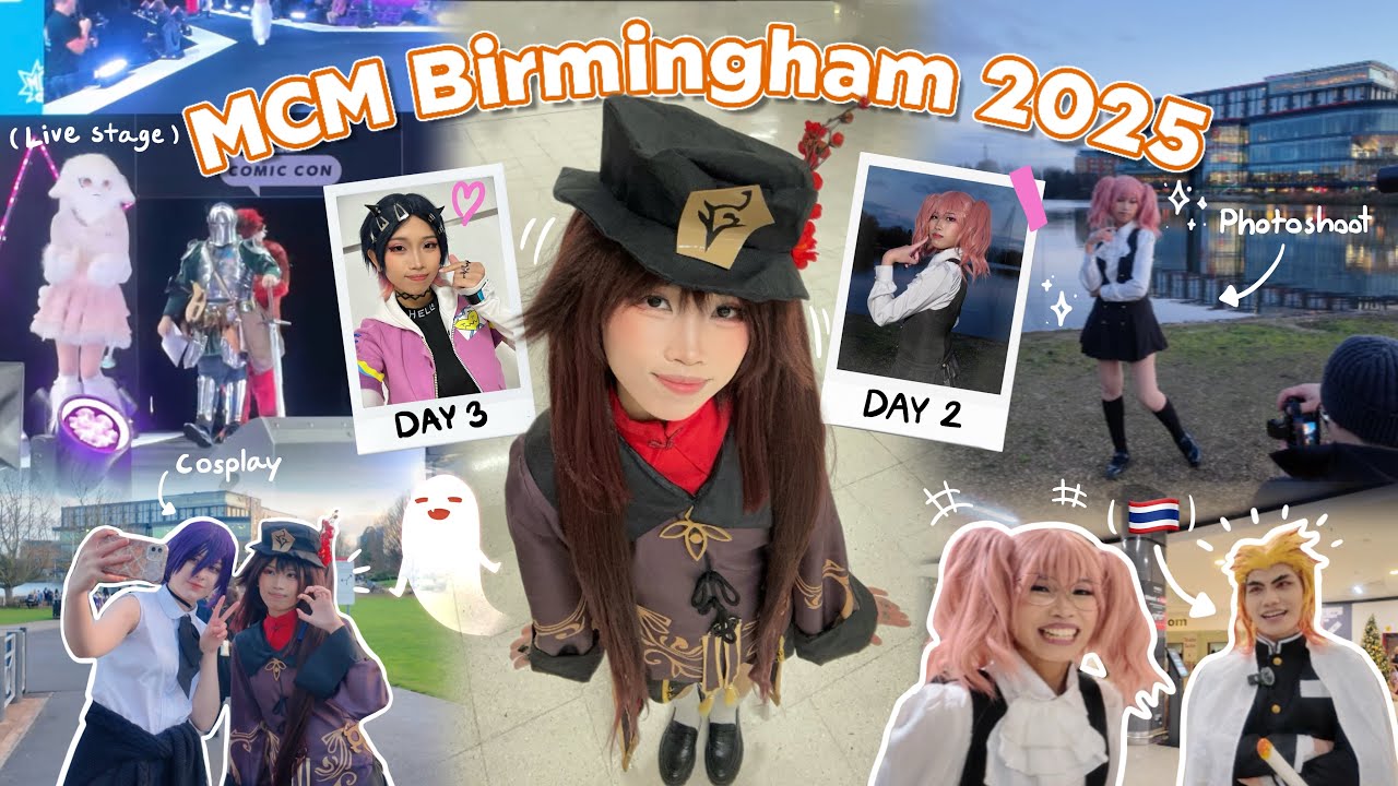 3 Days of Cosplaying at MCM Birmingham 2025✨