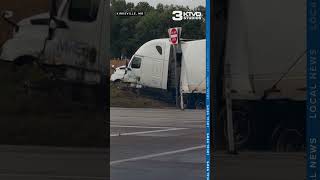 Semi driver blames GPS for his predicament along Highway 63 in Kirksville