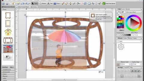 Creating Frames in Digital Scrapbook Artist 2