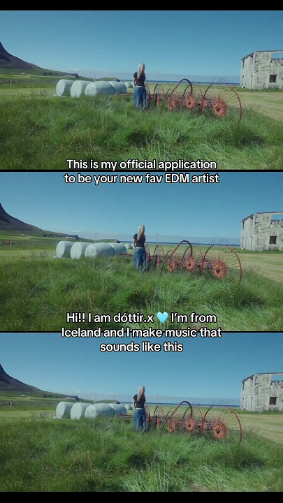 Hi! My name is dóttir.x and I make music that sounds like this! #edm #upcomingmusician #indieartist