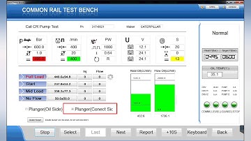 JZ-825 Common rail code generating diesel injector test bench