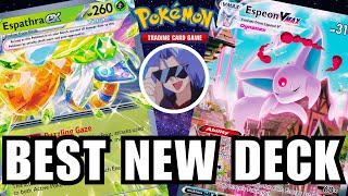The Best New Deck w/ Espathra ex + Espeon VMAX || Pokémon TCG Live || Paldean Fates