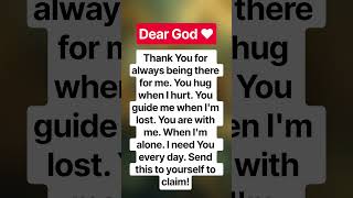 Dear God 🩵