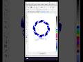 coreldraw tutorial | Coreldraw design | #crezpc #subscribe #ytshorts #shorts