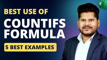 How To Use Countifs Formula in Excel in Hindi | Best Ever Explanation
