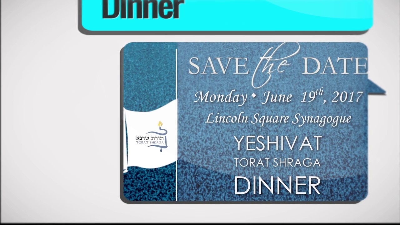 Save the Date: YTS Dinner