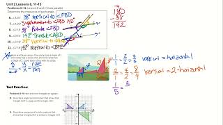 Unit 2 Lessons 8, 11-15 Video Notes