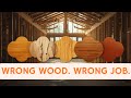 Douglas Fir vs SPF vs Pine vs Cedar — Which Wood Actually Performs Best?