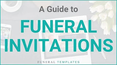 A Guide to Funeral Invitations and How to Invite Someone to a Funeral