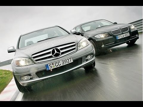 BMW 3 E90 vs Mercedes C W204 - Тест-Драйв