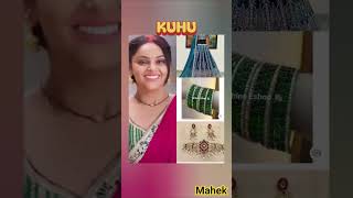 actress and their outfit and jewellery # #dangal # #actress # #dangaltvserial # #song #youtubeshorts