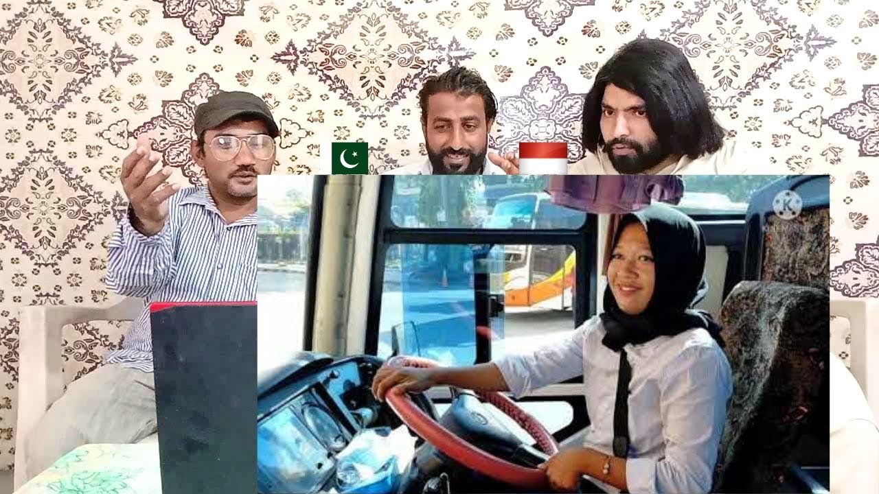 Driver Wanita sinar jaya  mental nya bang jago part.2 .. | Pakistani Reaksi | D-R-RUE