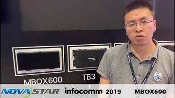 McGrady introduces MBOX600 @InfoComm 2019