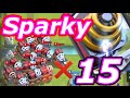 【クラロワ】何じゃこりゃ⁉️まさかのスパーキー15体‼️【clashroyale Sparky15】