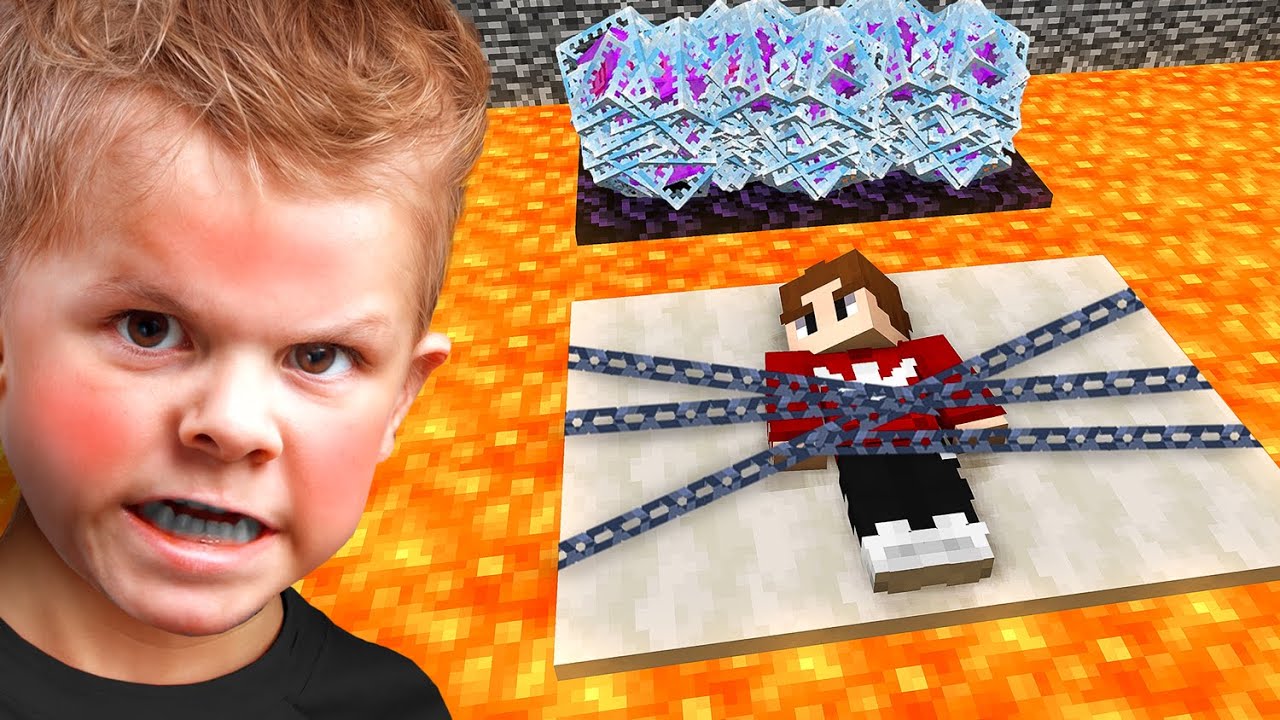 Marlon baut ILLEGALE FALLE in Minecraft 😱