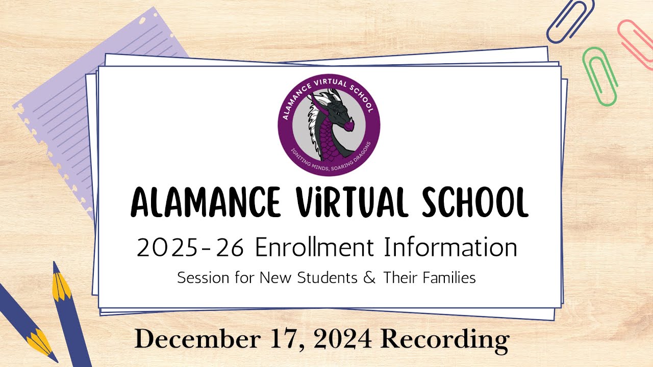 AVS New Student Enrollment Information Session December 17, 2024 - YouTube