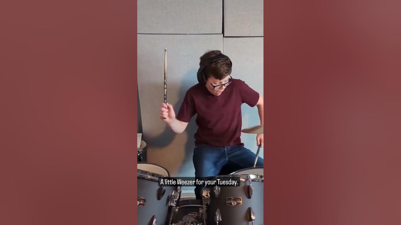 Undone Sweater Song by weezer drums drumcover drummer weezer 
