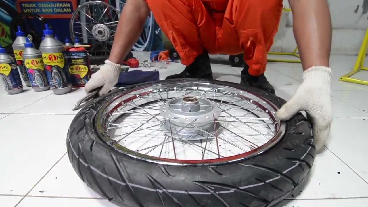 Pemasangan M One Untuk Velg Jari Jari Tubeless YouTube