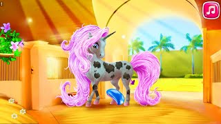Take care of your pet unicorn! - Play My Fairytale Unicorn on EZJO screenshot 5