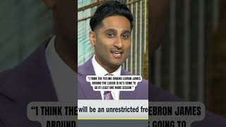 Shams on LeBron's NBA future 👀
