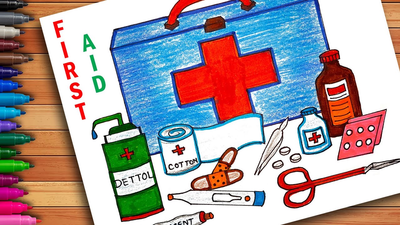 Doctors First Aid Case Drawing High-Res Vector Graphic - Getty Images-saigonsouth.com.vn