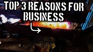 Three Reasons Why YOU Should Start Blacksmithing for a Business